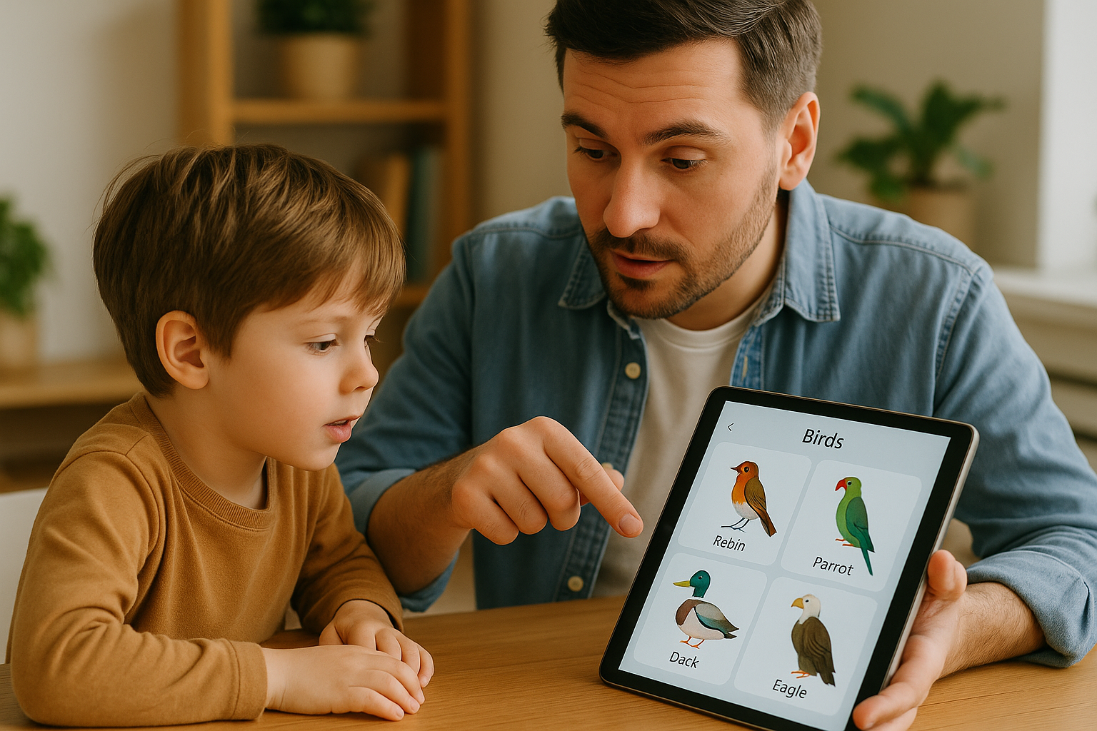 Educator using PeckPerk for teaching